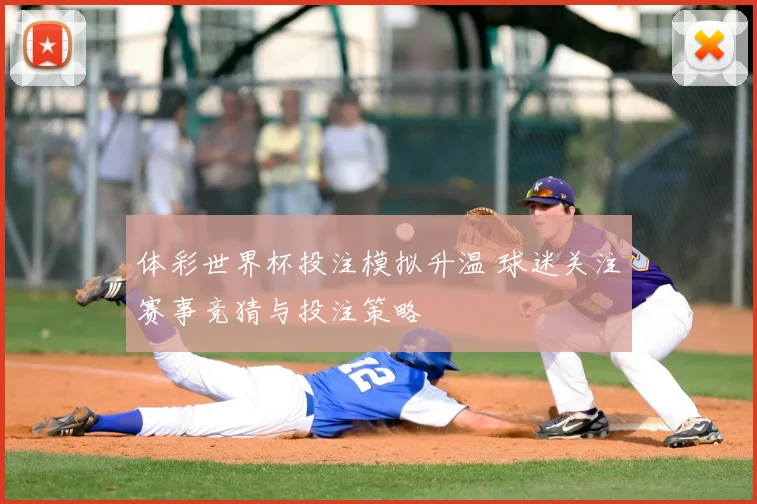 体彩世界杯投注模拟升温 球迷关注赛事竞猜与投注策略